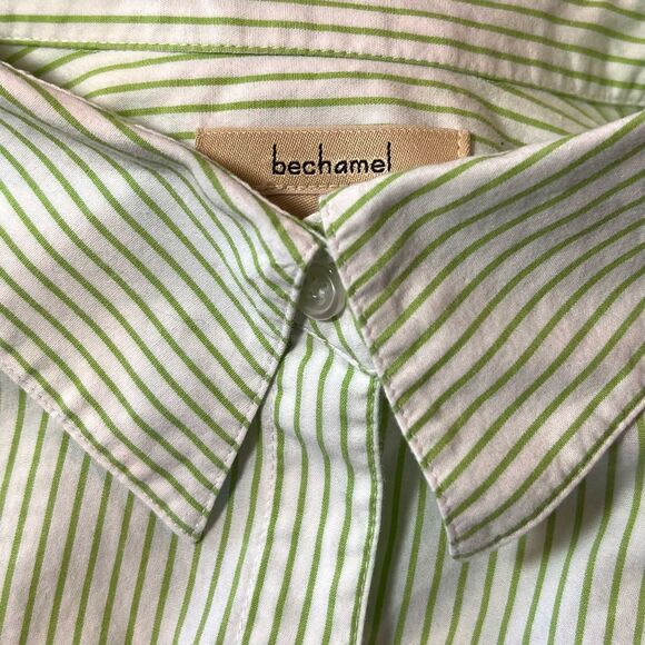 Bechamel XL Green Striped Top Fish Appliques - Picture 7 of 7